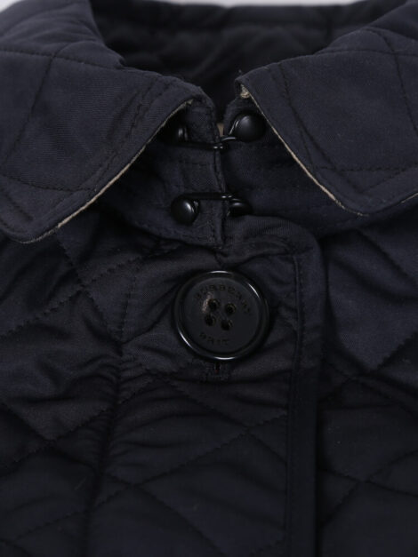 BURBERRY Brit Quilted Jacket Dark Blue (talla small) - Imagen 3
