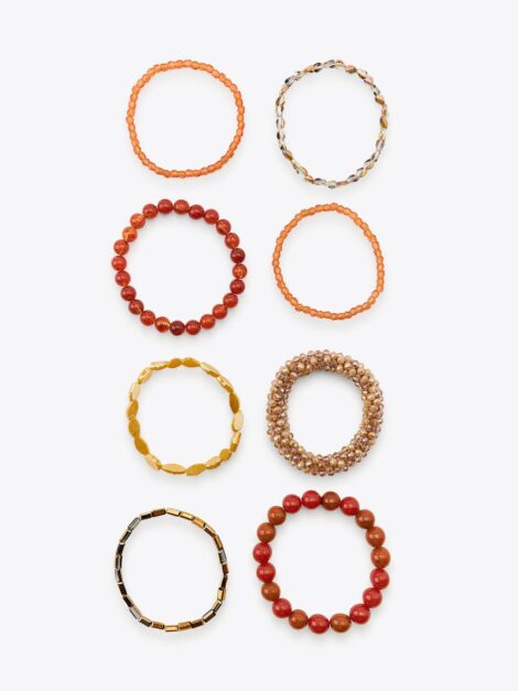 PACK PULSERAS ELÁSTICAS ZARA nuevas - Imagen 2