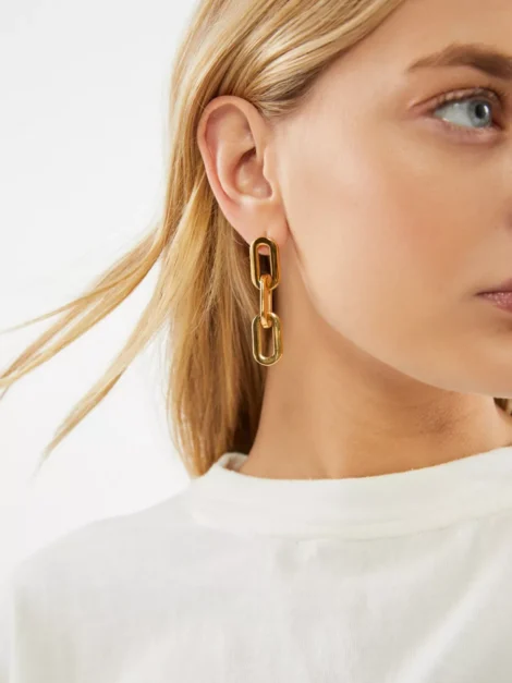 Ellie Vail Gage Oversized Link Earring