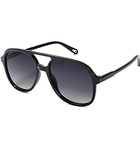 SOJOS Retro Polarized Aviator Sunglasses - Imagen 2