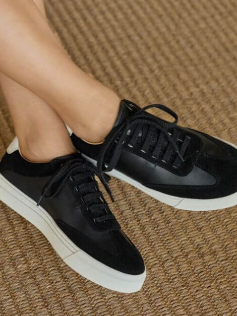 Clarks Womens Standart Fit Hero Lite Lo Trainers Black (talla 6 US)