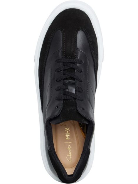 Clarks Womens Standart Fit Hero Lite Lo Trainers Black (talla 6 US) - Imagen 13