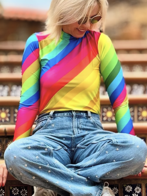 Blusa Adriana Montañez nueva (talla M parece S)