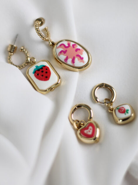 Set 2 pares de aretes Zara - Imagen 2