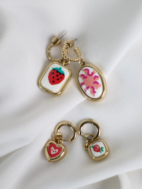 Set 2 pares de aretes Zara