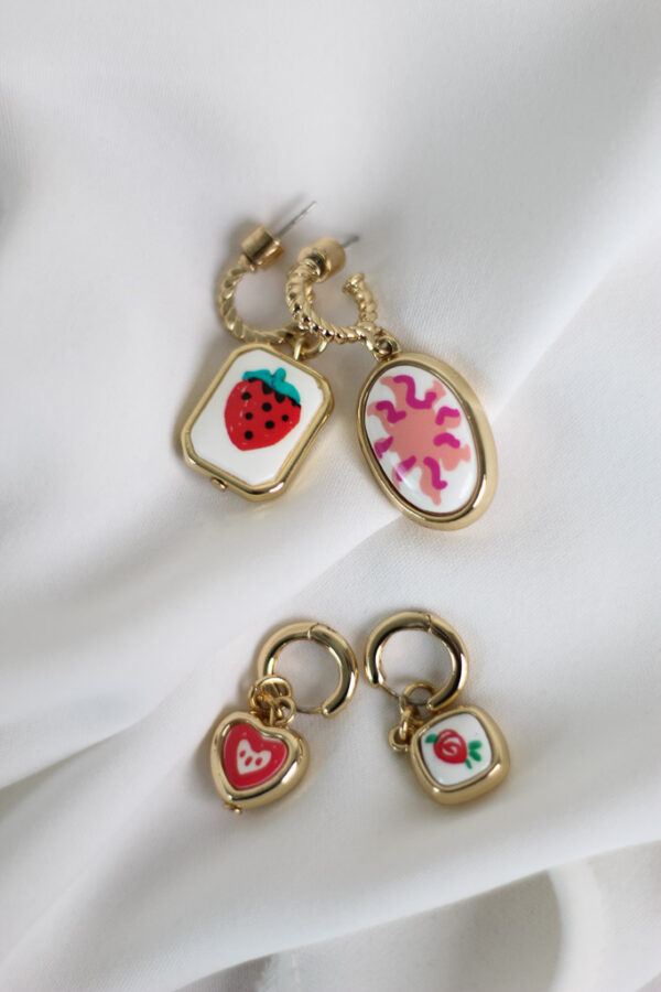 Set 2 pares de aretes Zara