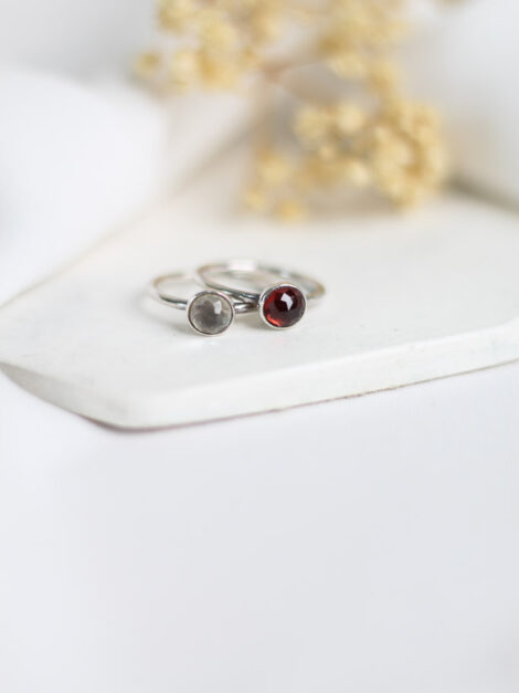 Set Pandora : Aretes, dije y 2 anillos talla 6 - Imagen 5