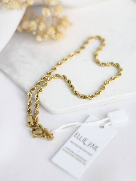 Tate Rope Chain ANKLET Ellie Vail - Imagen 2