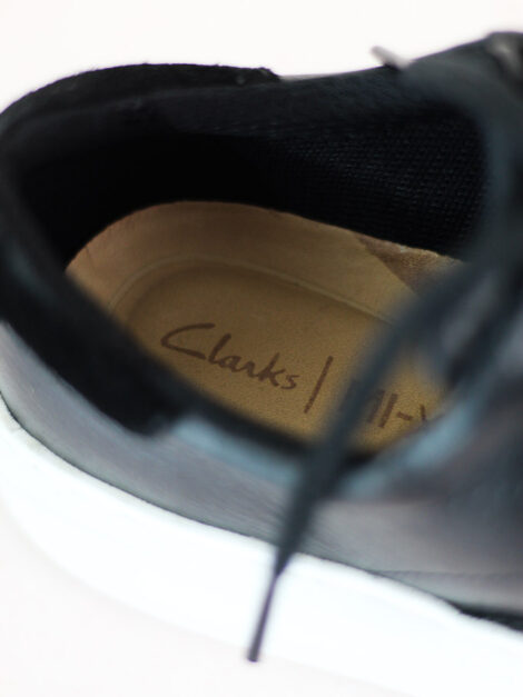 Clarks Womens Standart Fit Hero Lite Lo Trainers Black (talla 6 US) - Imagen 8