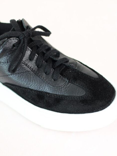 Clarks Womens Standart Fit Hero Lite Lo Trainers Black (talla 6 US) - Imagen 7