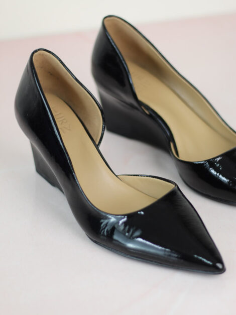 Naturalizer Demie Patent Leather Black Pumps (talla 7) - Imagen 8