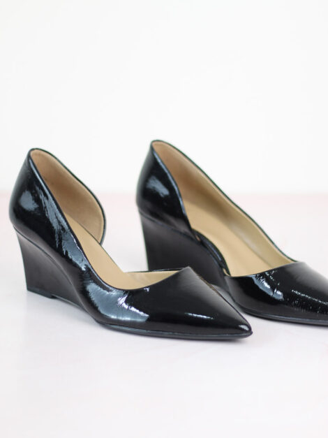 Naturalizer Demie Patent Leather Black Pumps (talla 7) - Imagen 5