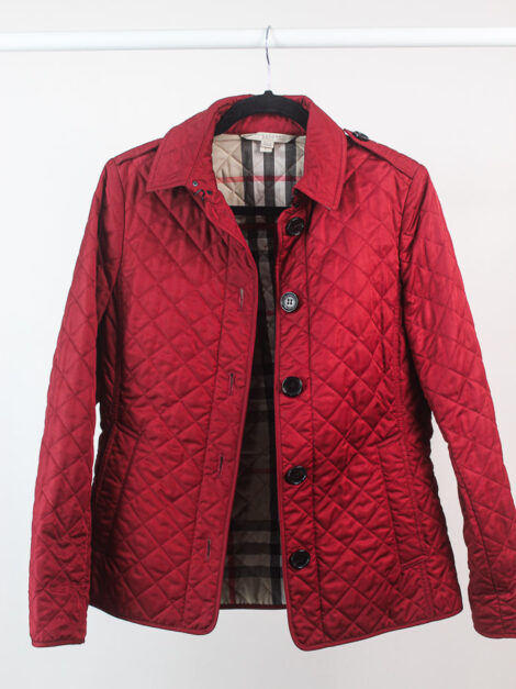 BURBERRY Brit Quilted Jacket (talla small) - Imagen 9