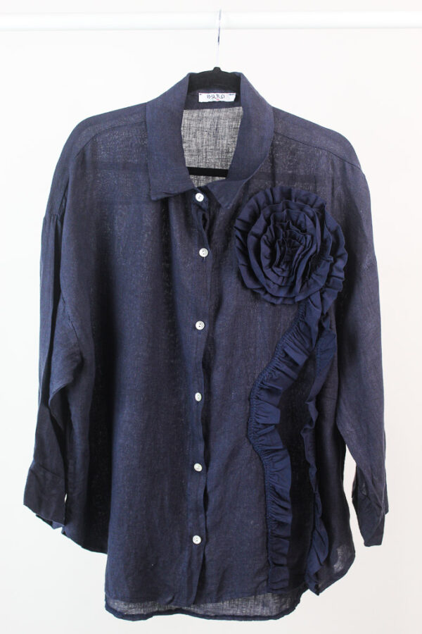 Camisa tipo lino (talla M)