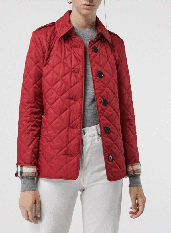 BURBERRY Brit Quilted Jacket (talla small)