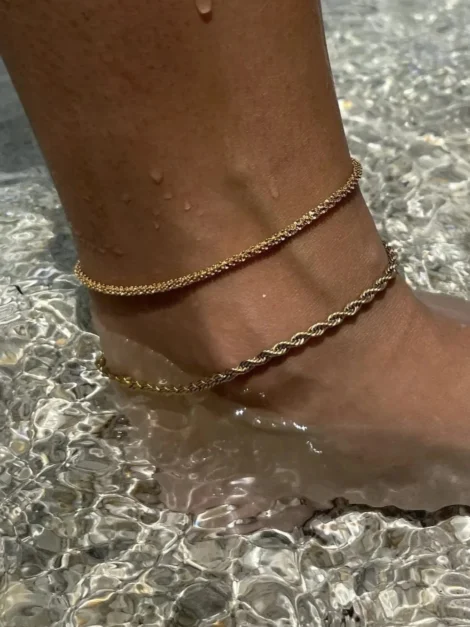 Tate Rope Chain ANKLET Ellie Vail