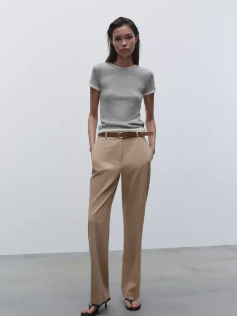 STRAIGHT FIT TROUSERS ZARA (talla XS)
