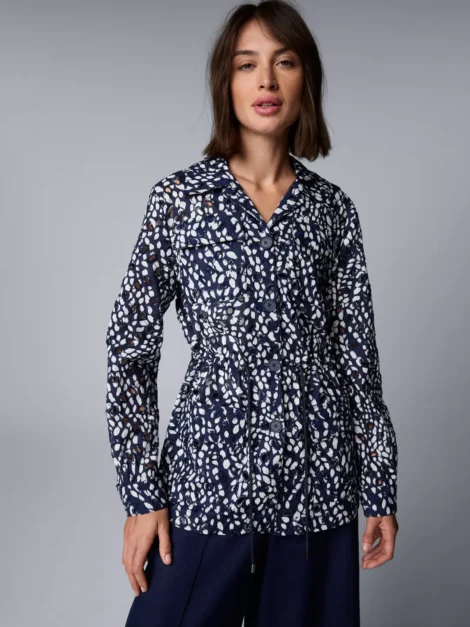 Petite Simply Vera Vera Wang Eyelet Jacket (talla L)