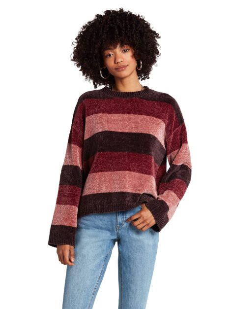 Volcom Bubble Tea Boxy Fit Pullover Sweater (talla XS flojito)