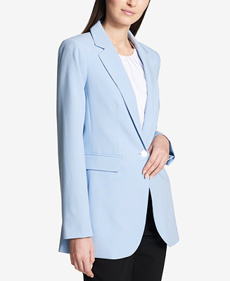 Calvin Klein One-Button Blazer (talla 8)