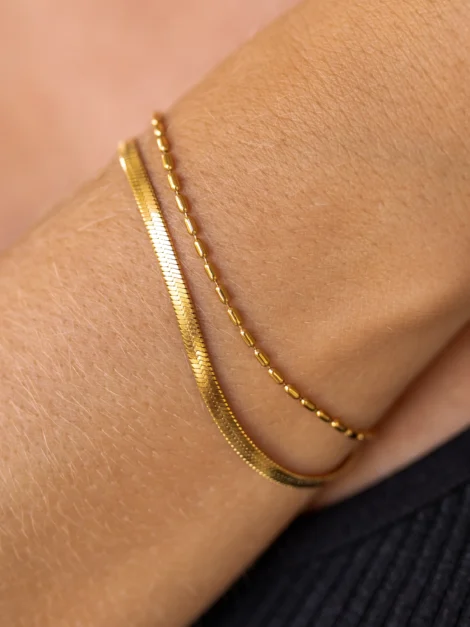 Essence Bracelet Gold Alco Jewelry