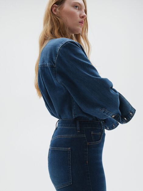 Curvy Fit Ultra High Ankle Jeggings H&M nuevos (talla 2)