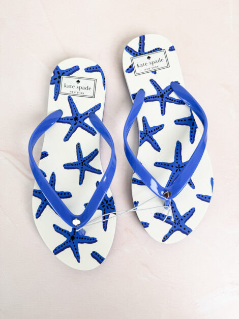 Flip Flops Kate Spade nuevas (talla 7-8)