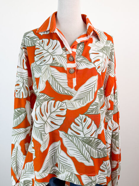 Blusón Monica Naranjo nueva (talla M oversized)