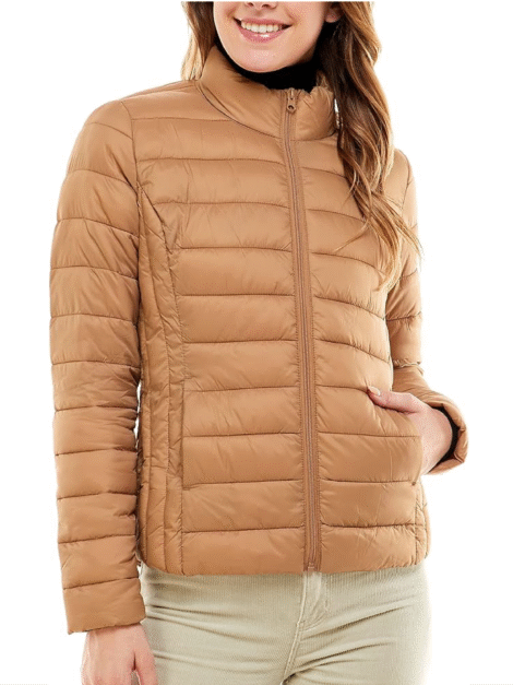 Love Tree Women's Packable Puffer Jacket - Ultra Lightweight (talla small)