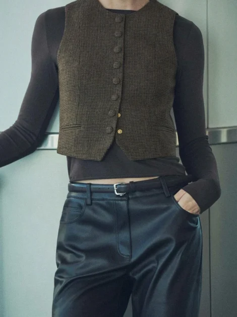 Mango Chaleco - nuevo (talla small)