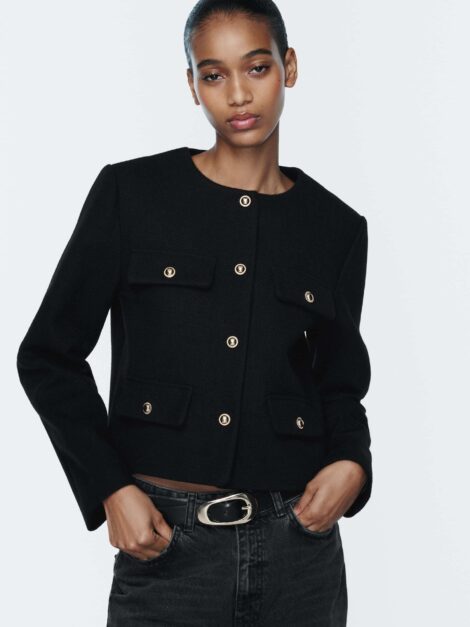 Zara cropped jacket (talla M)