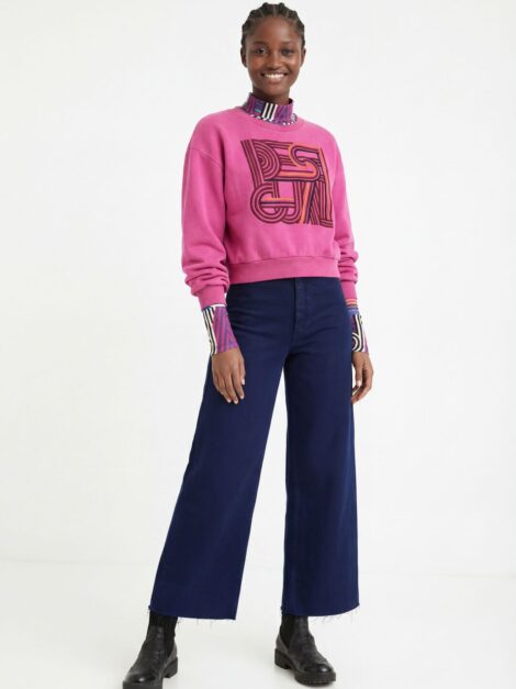 Desigual culotte cropped (talla 36)