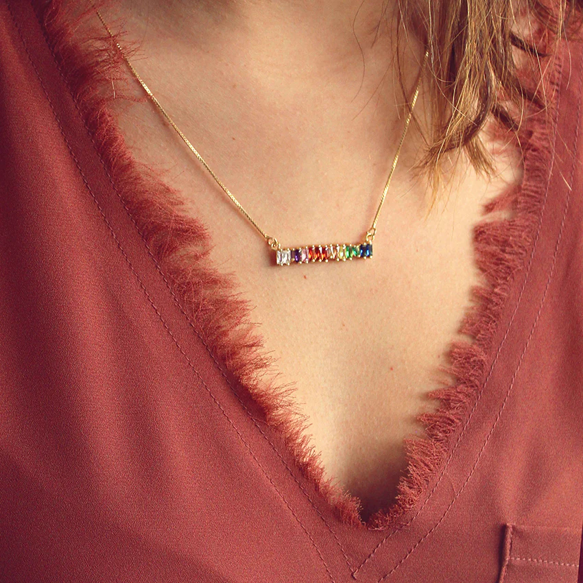 Life In Color Pendant Necklace - Imagen 3