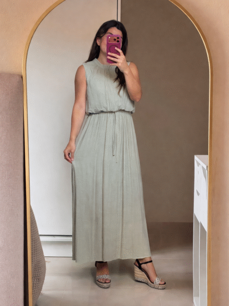 Vestido clear basic nuevo (talla S/M)