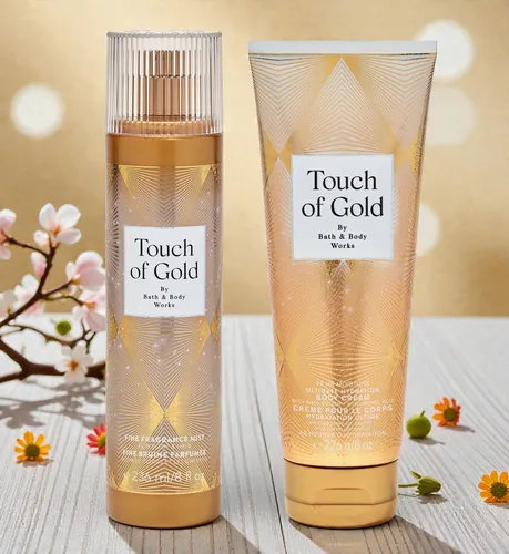 Mist & Crema Touch of gold Bath & Body Works