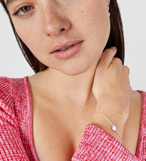 Pulsera de plata corazón San Valentín TOUS