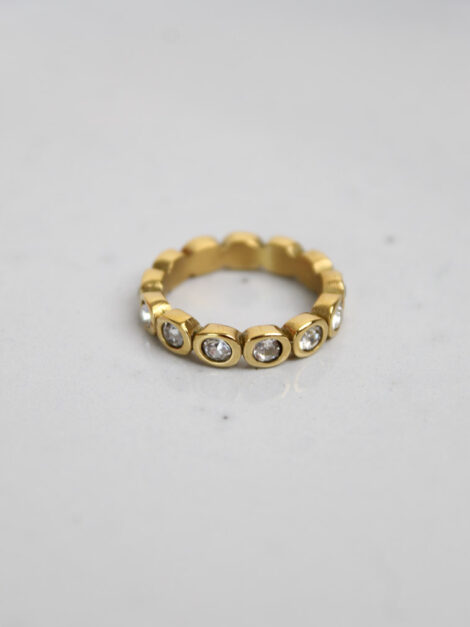 Round Eternity Ring (talla 7) Electric Picks