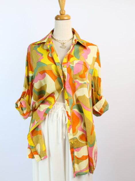 Blusa true destinations nueva (talla small)