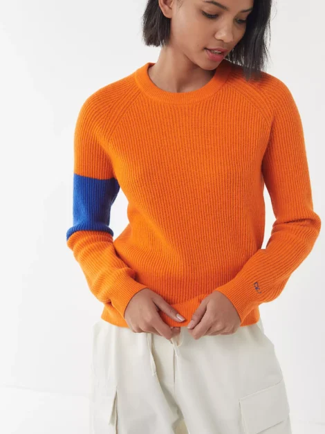 Calvin Klein Jeans Colorblock Crew-Neck Sweater (talla L, parece M)