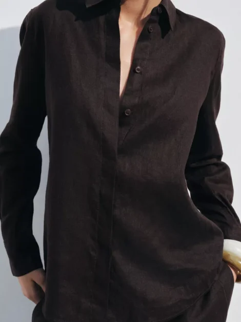 Camisa Lino Zara nueva (talla small)