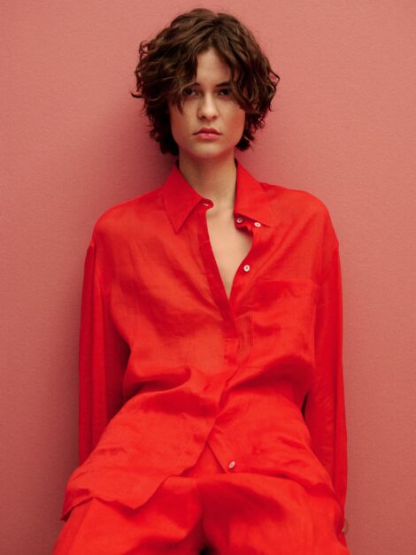 Camisa Lino MANGO nueva (talla SMALL)