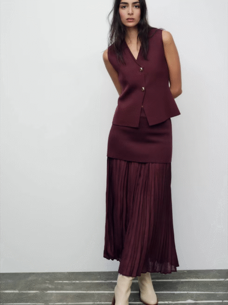 CHALECO ZARA nuevo (talla small)