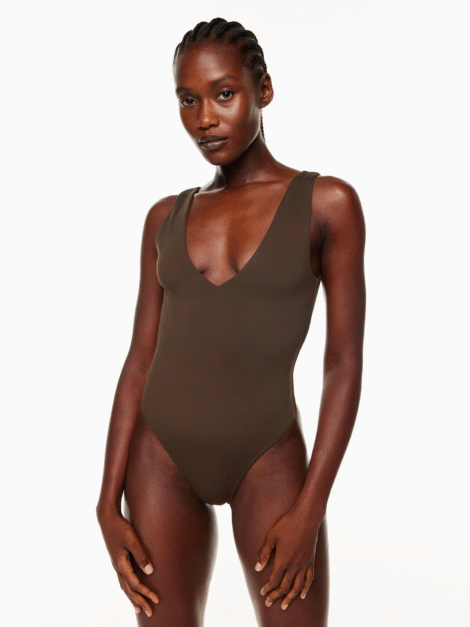 Babaton Contour V-Neck Bodysuit nuevo (talla M, parece S)
