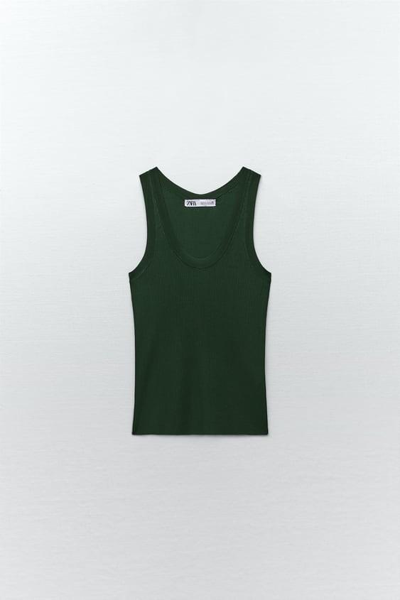 Tank top Zara (talla small) - Imagen 2