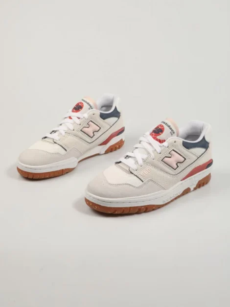 New Balance tenis 550 Sea Salt/Quartz Pink/Astro Dust (talla 7,5)