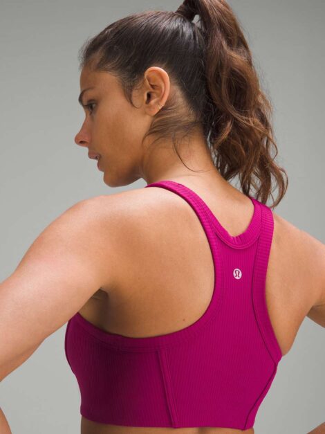 Lululemon Ribbed Nulu High-Neck Yoga Bra (talla 2)