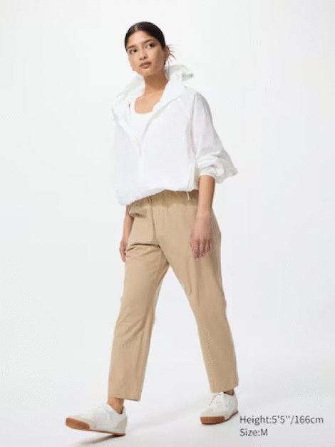 UNIQLO Cotton Relaxed Ankle Pants (talla XL, parece M/L)