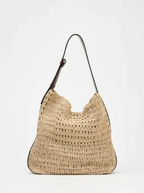 Tote rafia ZARA