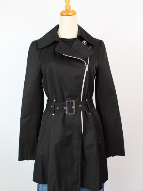 Coat Black Rivet (talla small)