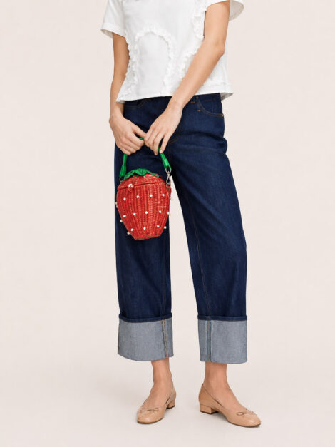 Kate Spade Dark Blue Wide-Leg Jeans Size (talla 2 y 10)